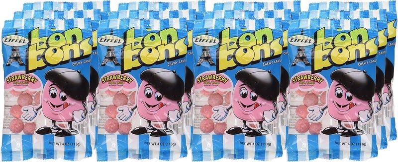Eiffel Bon Bons Strawberry Chewy Candy - Image 3